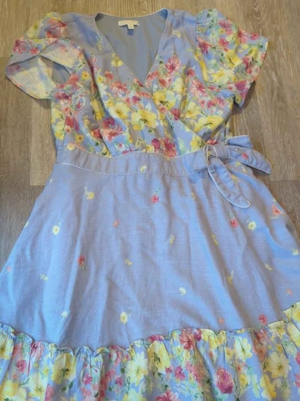 Chelsea & Violet Floral dress XL (16) girls